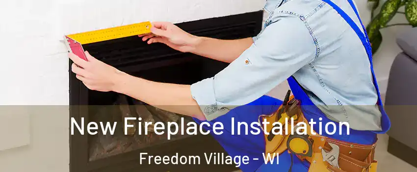 New Fireplace Installation Freedom Village - WI