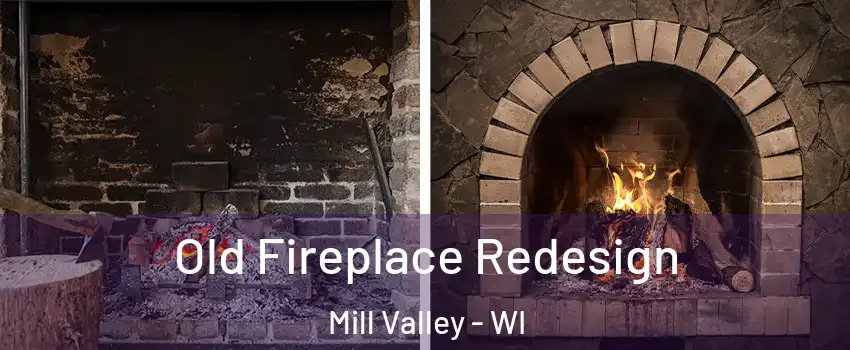 Old Fireplace Redesign Mill Valley - WI