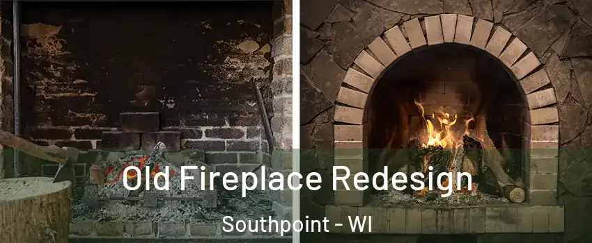 Old Fireplace Redesign Southpoint - WI