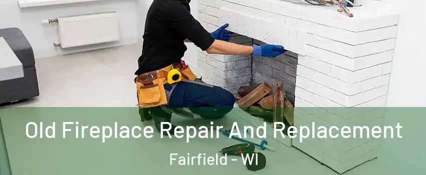 Old Fireplace Repair And Replacement Fairfield - WI