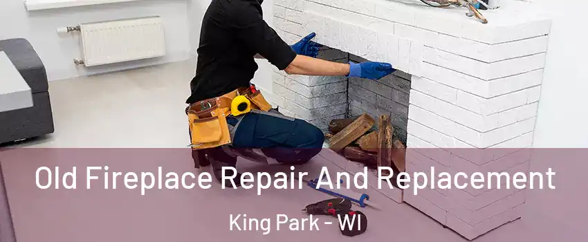 Old Fireplace Repair And Replacement King Park - WI