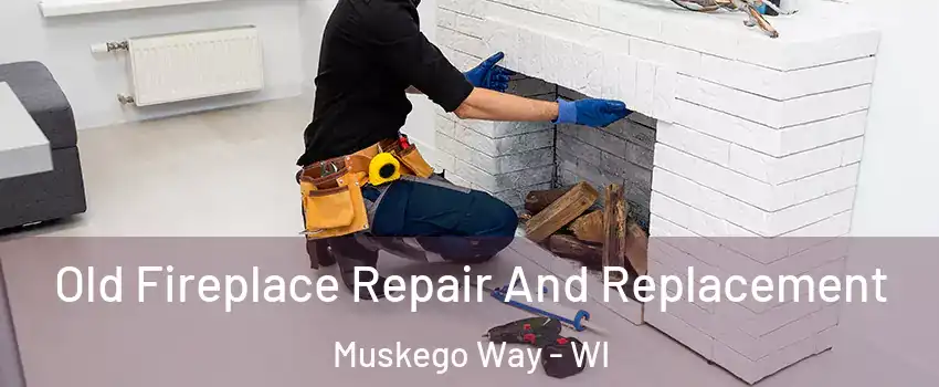 Old Fireplace Repair And Replacement Muskego Way - WI