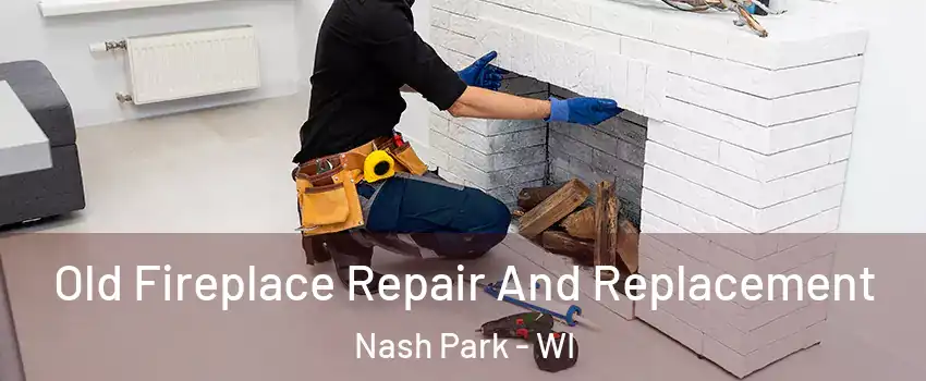 Old Fireplace Repair And Replacement Nash Park - WI