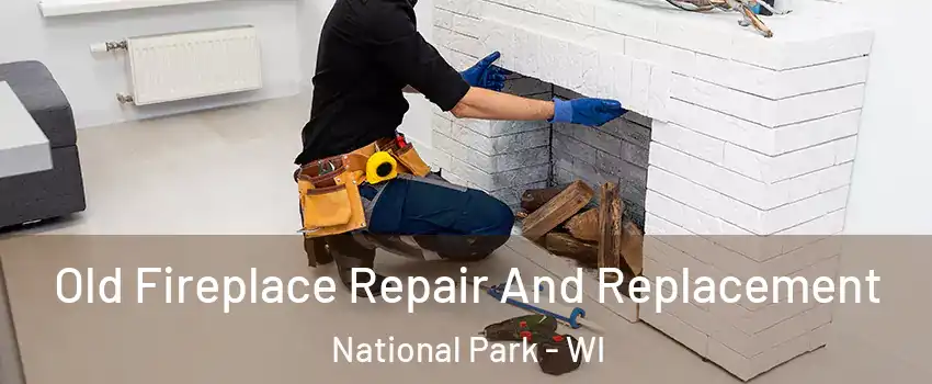 Old Fireplace Repair And Replacement National Park - WI