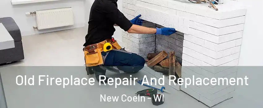 Old Fireplace Repair And Replacement New Coeln - WI