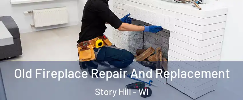 Old Fireplace Repair And Replacement Story Hill - WI