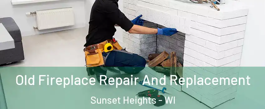 Old Fireplace Repair And Replacement Sunset Heights - WI