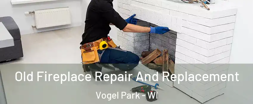 Old Fireplace Repair And Replacement Vogel Park - WI