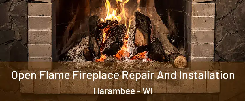 Open Flame Fireplace Repair And Installation Harambee - WI