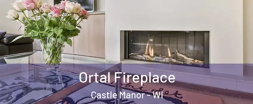 Ortal Fireplace Castle Manor - WI