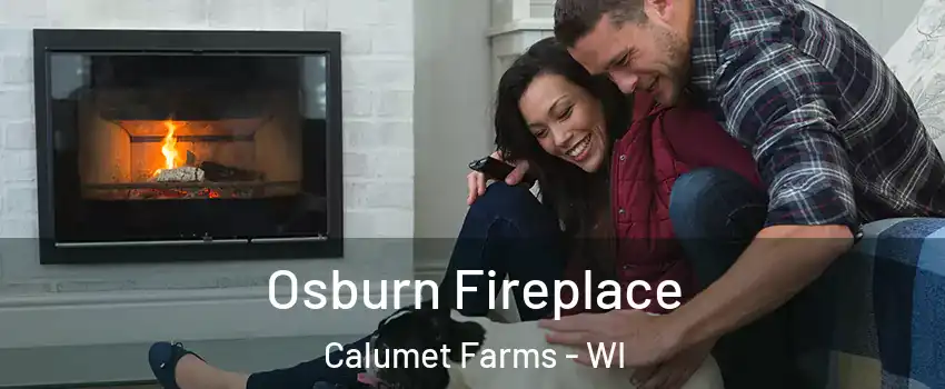 Osburn Fireplace Calumet Farms - WI