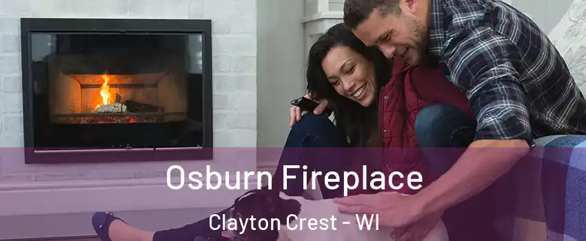 Osburn Fireplace Clayton Crest - WI