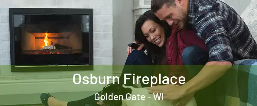 Osburn Fireplace Golden Gate - WI