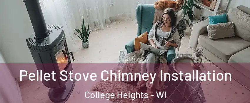 Pellet Stove Chimney Installation College Heights - WI