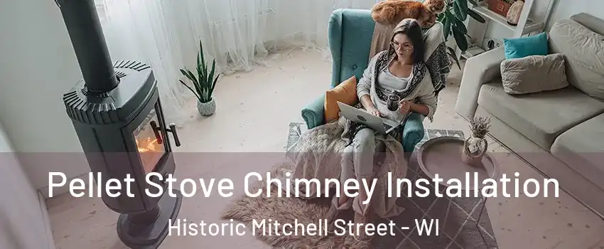 Pellet Stove Chimney Installation Historic Mitchell Street - WI