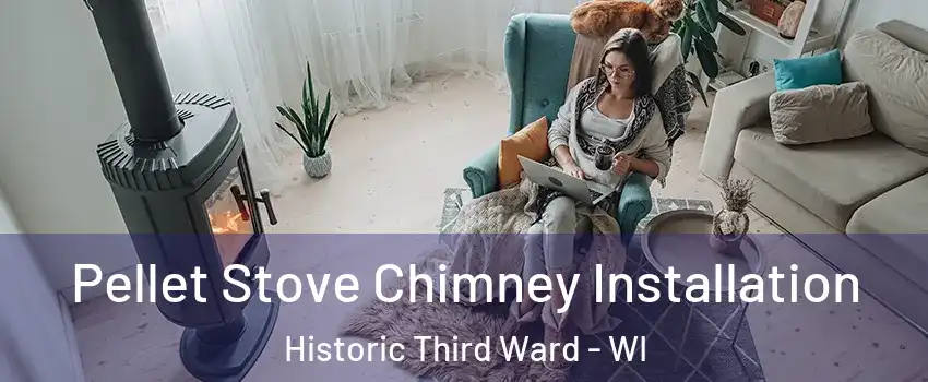 Pellet Stove Chimney Installation Historic Third Ward - WI