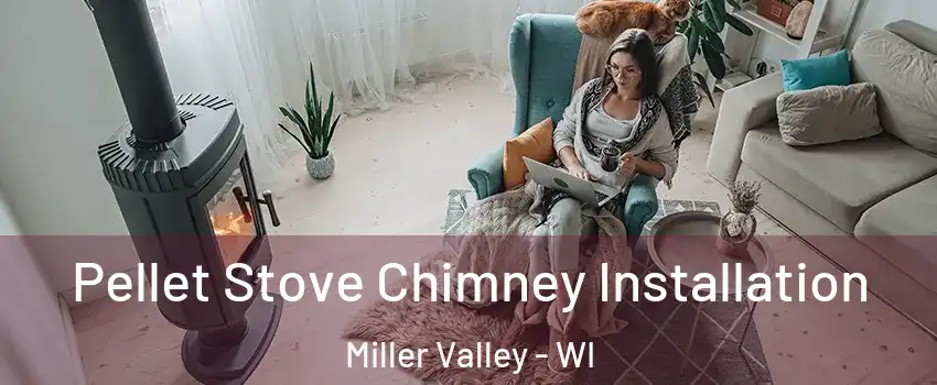 Pellet Stove Chimney Installation Miller Valley - WI