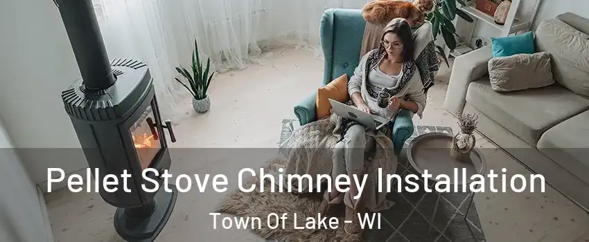 Pellet Stove Chimney Installation Town Of Lake - WI