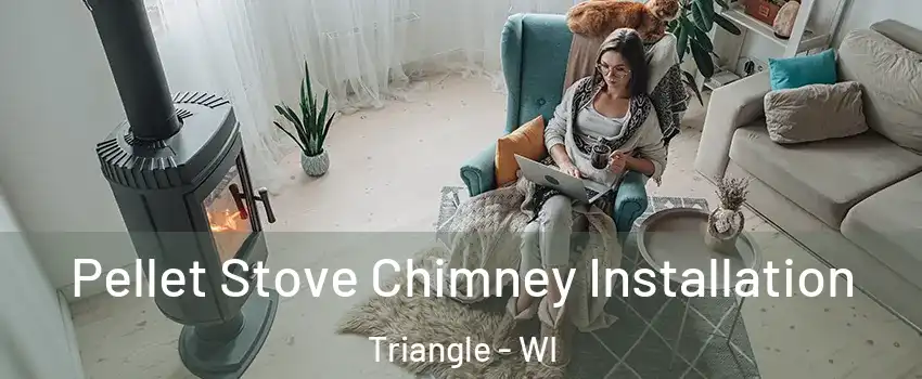 Pellet Stove Chimney Installation Triangle - WI