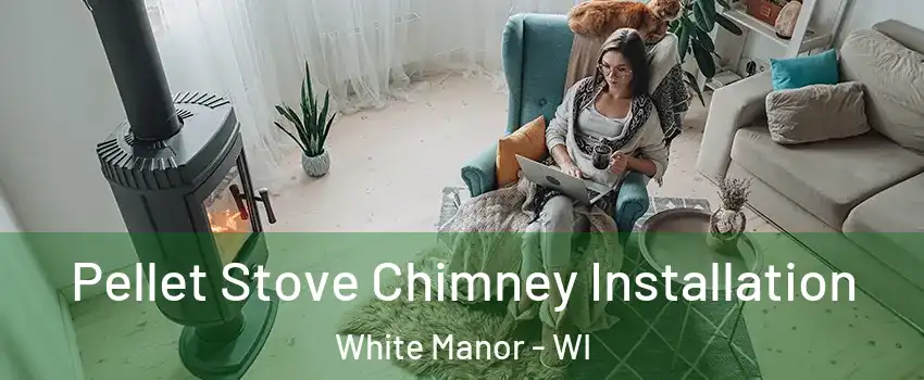 Pellet Stove Chimney Installation White Manor - WI