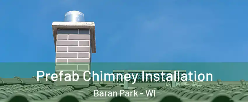 Prefab Chimney Installation Baran Park - WI