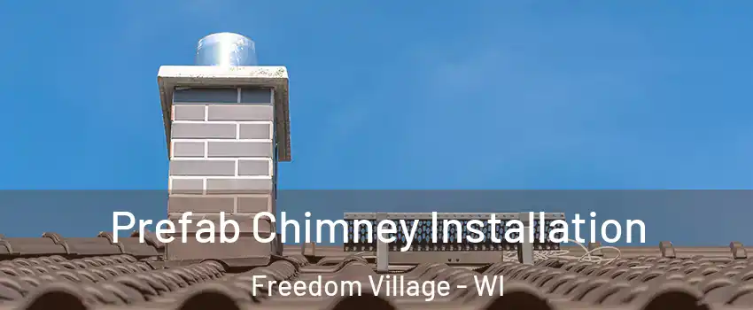 Prefab Chimney Installation Freedom Village - WI