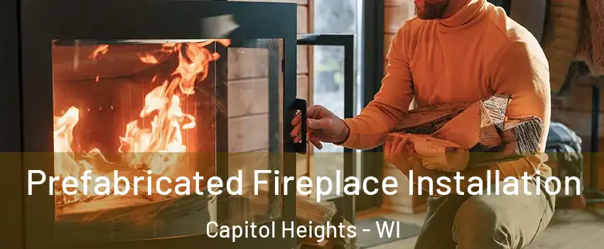 Prefabricated Fireplace Installation Capitol Heights - WI