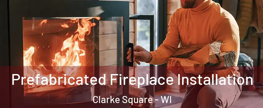 Prefabricated Fireplace Installation Clarke Square - WI