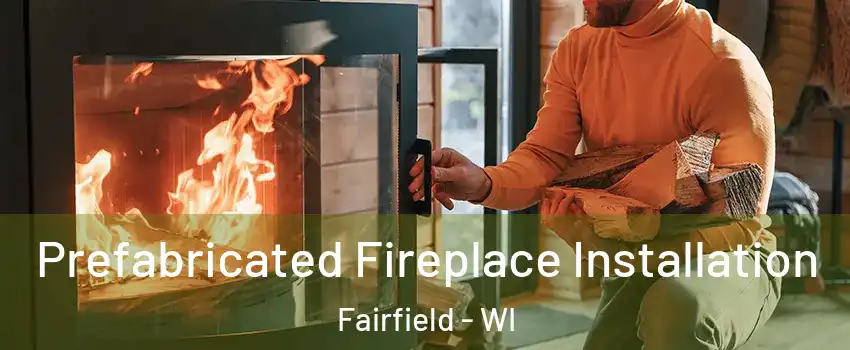 Prefabricated Fireplace Installation Fairfield - WI