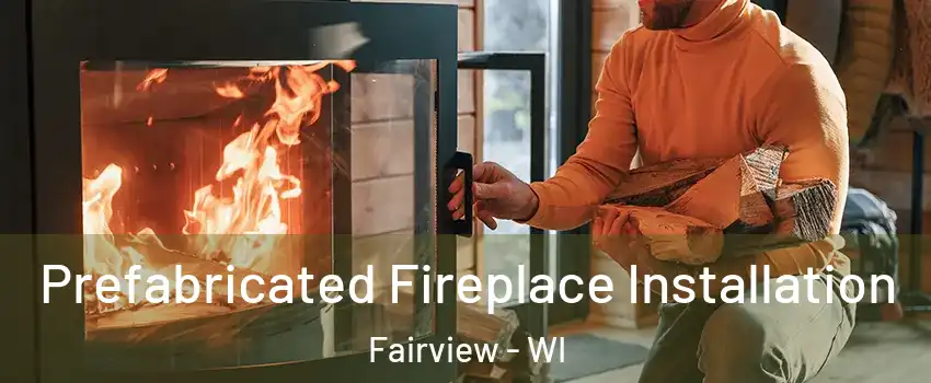 Prefabricated Fireplace Installation Fairview - WI