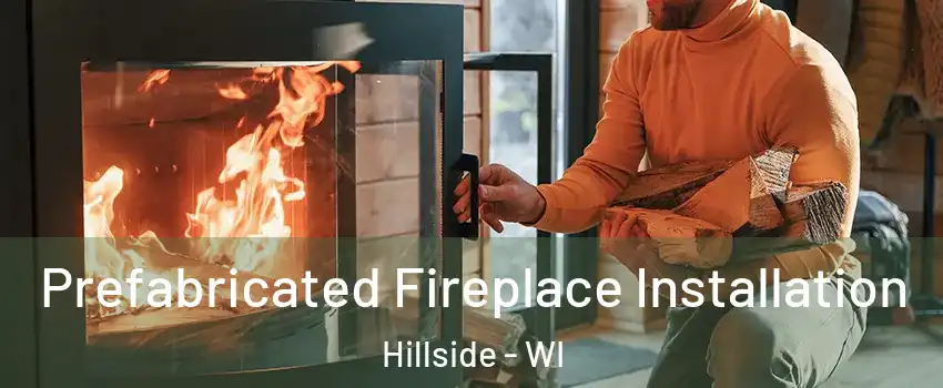 Prefabricated Fireplace Installation Hillside - WI