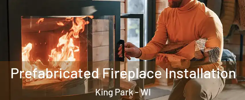 Prefabricated Fireplace Installation King Park - WI