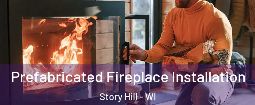 Prefabricated Fireplace Installation Story Hill - WI