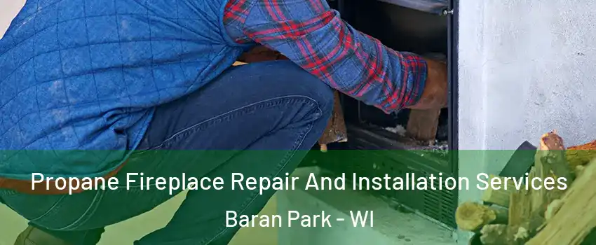 Propane Fireplace Repair And Installation Services Baran Park - WI