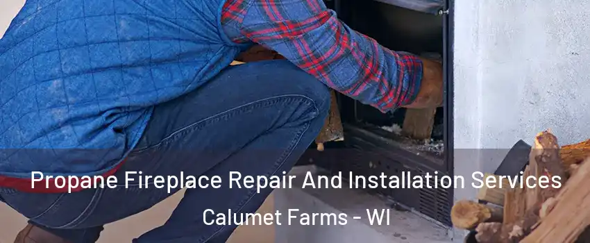 Propane Fireplace Repair And Installation Services Calumet Farms - WI