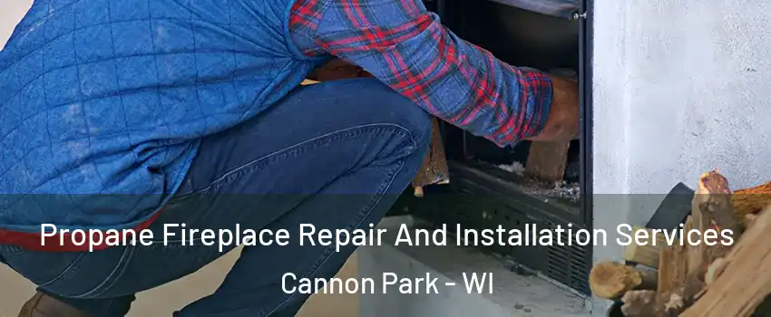 Propane Fireplace Repair And Installation Services Cannon Park - WI