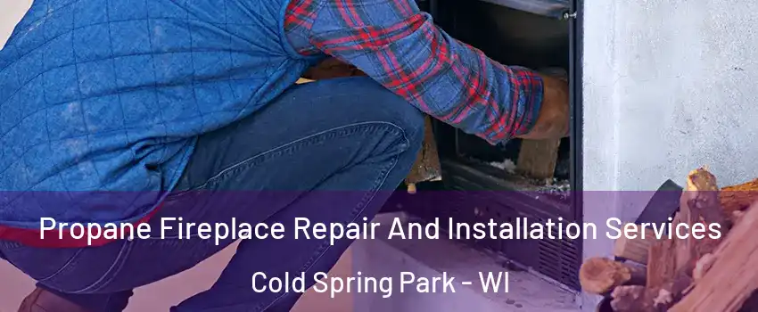 Propane Fireplace Repair And Installation Services Cold Spring Park - WI