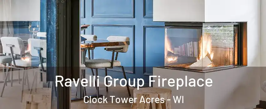 Ravelli Group Fireplace Clock Tower Acres - WI