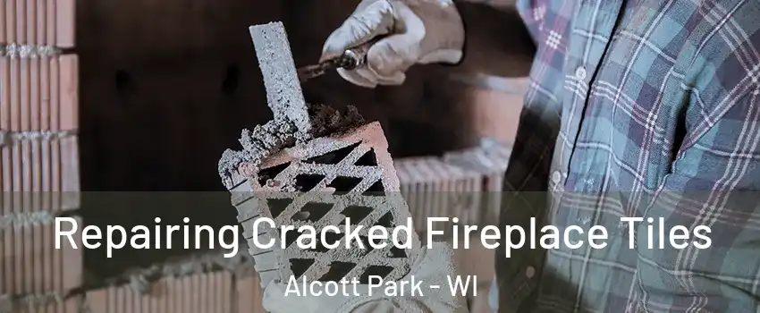 Repairing Cracked Fireplace Tiles Alcott Park - WI