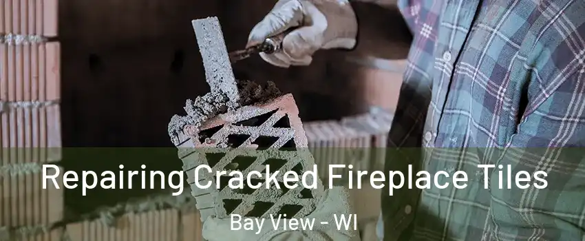 Repairing Cracked Fireplace Tiles Bay View - WI