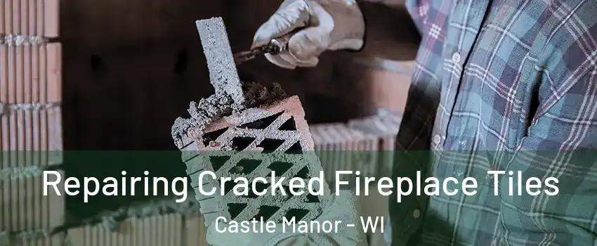 Repairing Cracked Fireplace Tiles Castle Manor - WI