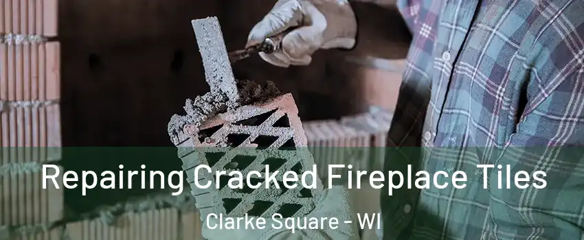 Repairing Cracked Fireplace Tiles Clarke Square - WI