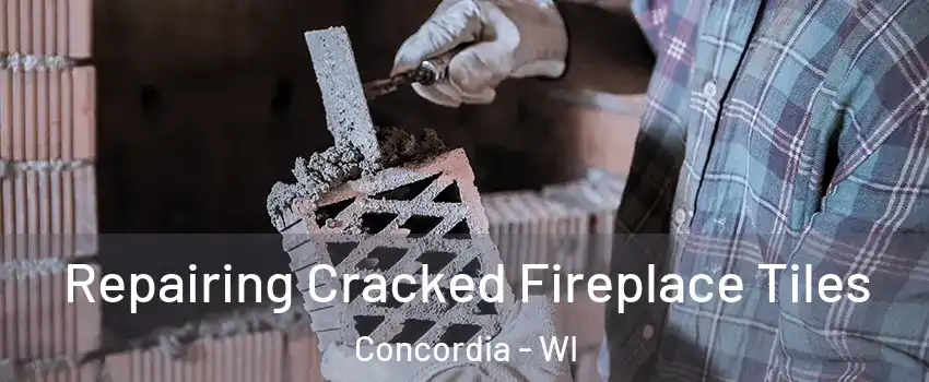 Repairing Cracked Fireplace Tiles Concordia - WI