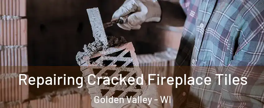 Repairing Cracked Fireplace Tiles Golden Valley - WI