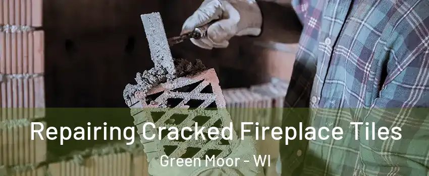 Repairing Cracked Fireplace Tiles Green Moor - WI