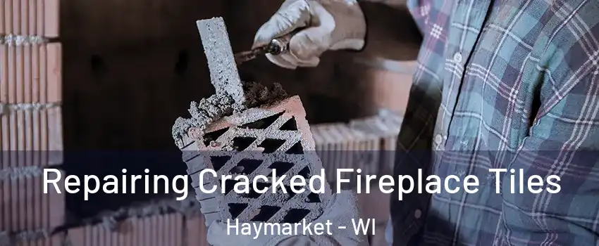 Repairing Cracked Fireplace Tiles Haymarket - WI