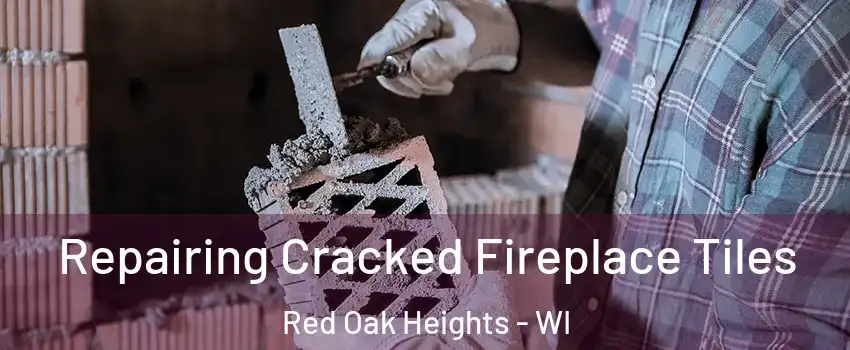 Repairing Cracked Fireplace Tiles Red Oak Heights - WI