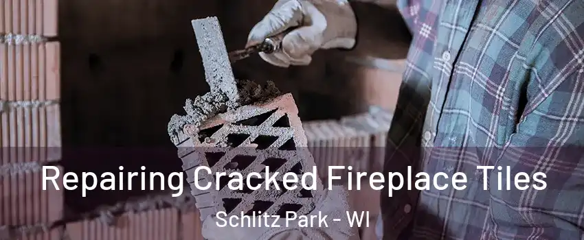 Repairing Cracked Fireplace Tiles Schlitz Park - WI