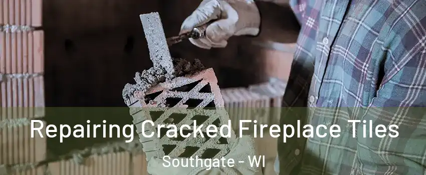 Repairing Cracked Fireplace Tiles Southgate - WI