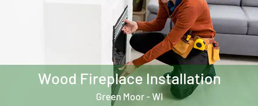 Wood Fireplace Installation Green Moor - WI